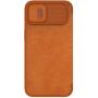 Nillkin Qin Pro Series Leather case for Apple iPhone 14 6.1 (2022), Apple iPhone 13 order from official NILLKIN store